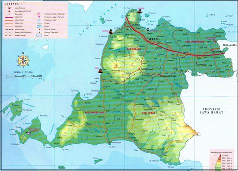 PETA BANTEN GEOGRAFI REGIONAL INDONESIA