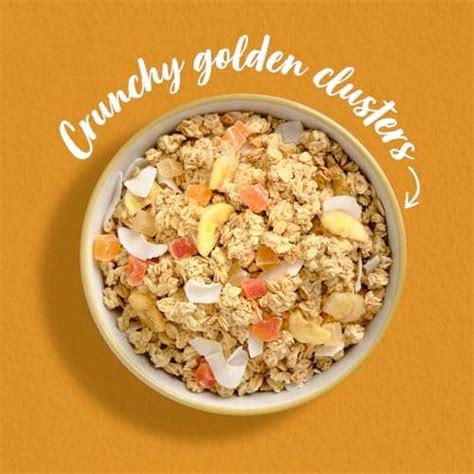 High Fibre Jordans Granola Tropical Breakfast Cereal, 4 PACKS of 750g ...