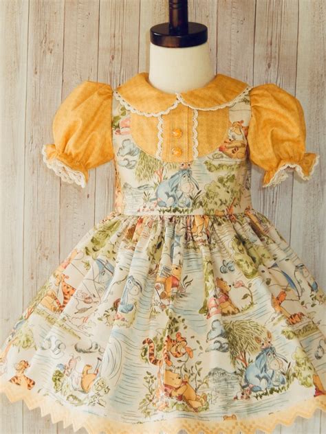 Winnie The Pooh Dress Etsy