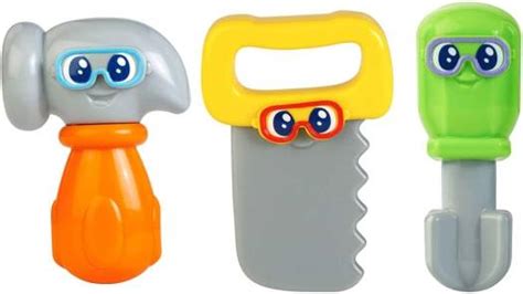 VTech Fix-It Buddies Toolbox Kids Toy, 3 Light-up Buttons, 3 Sing-Along ...