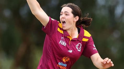 Brisbane Heats Lucy Hamilton Selected For Australias U19 T20 World