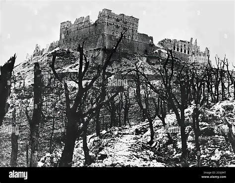 BATTLE OF MONTE CASSINO 1944 Stock Photo - Alamy