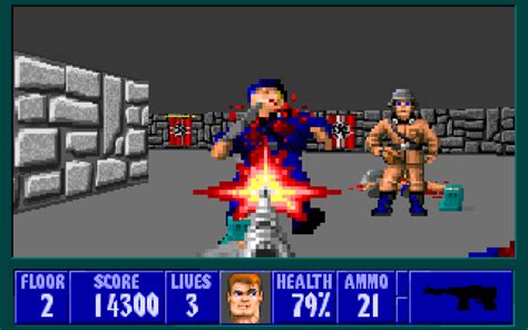 Wolfenstein 3d Pc 038 The King Of Grabs