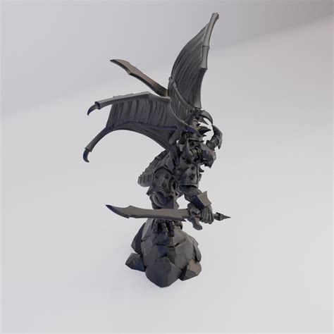 Hot Goblin 跳躍する悪魔 ミニチュア ホットゴブリン 悪魔フィギュア 攻撃ポーズ