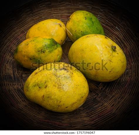 Andhra Pradesh State Famous Indian Mangoes Stock Photo 1757196047