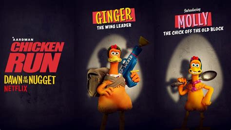 New artwork released for Chicken Run: Dawn Of The Nugget starring Bella ...