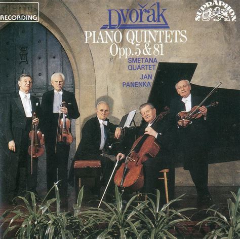 Amazon co jp Dvořák Piano Quintets Opp 5 81 ミュージック