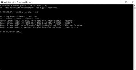 Using Powercfg To List Your Existing Power Schemes Tipsnet