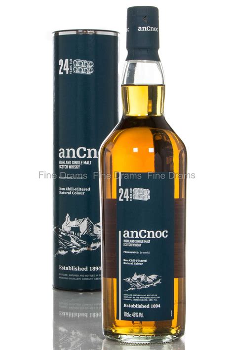 AnCnoc 24 Year Old Scotch Single Malt Whisky