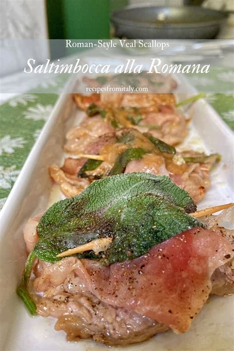 Saltimbocca Alla Romana Recipe Recipes From Italy