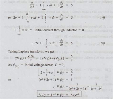 Solved Example Problems Dc Transients In Rl Rc Rlc Circuit