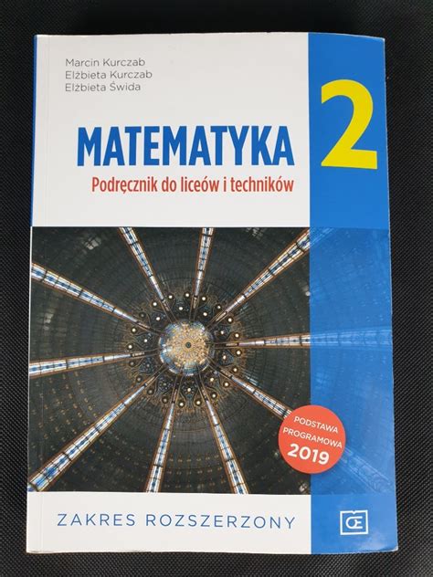 Podręcznik Matematyka 2 Zakres Rozszerzony Pazdro Kraków Kup teraz