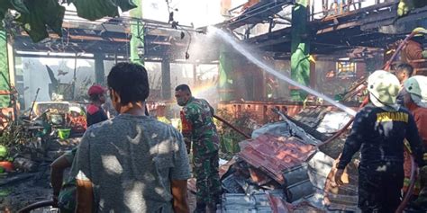 Satu Rumah Di Ipilo Kota Gorontalo Ludes Terbakar Kerugian Capai Rp