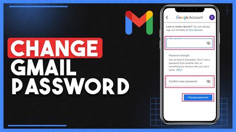 How To Change Your Gmail Password Youtube