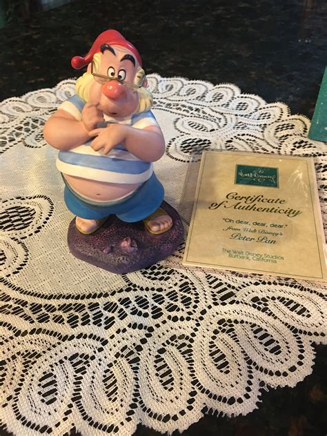 NIB WDCC Disney Peter Pan Mr Smee Oh Dear Dear Etsy