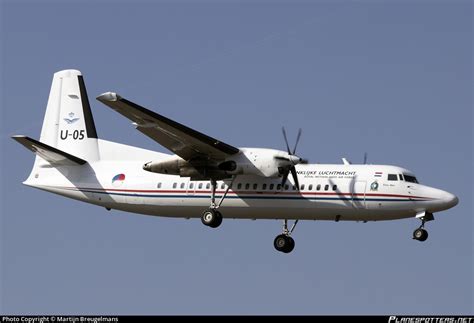 U 05 Royal Netherlands Air Force Fokker 50 120 F27 Mark 0502 Photo By