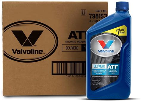 Valvoline Vv353 6pk Dexronmercon Automatic Transmission Fluid 1