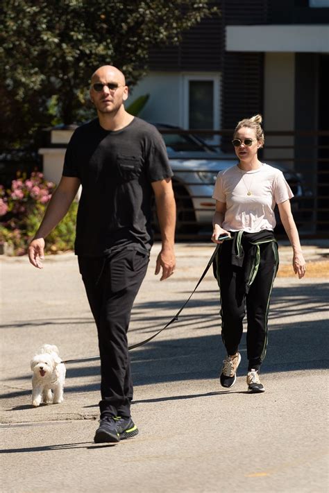 Becca Tobin Walk With Husband Zach Martin In Los Angeles 04112020