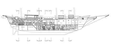 Sailing Ship Deck Plans