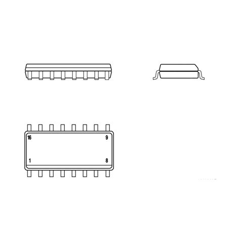 ST232CDR STMicroelectronics RS232 interface ICs, ST232C series - elpro ...