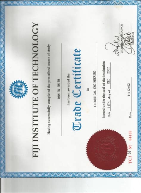 Electrical Certificate Course | TUTORE.ORG - Master of Documents