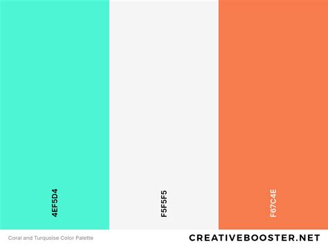 25 Best Colors That Go With Turquoise Color Palettes Creativebooster