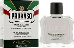 Proraso Green Line After Shave Balm Refreshing Balsam Po Goleniu Z