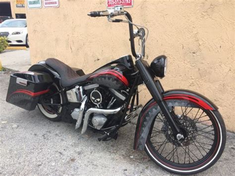 Custom Built Harley Softail Bagger 23 Front Wheel By Miami Choppers No