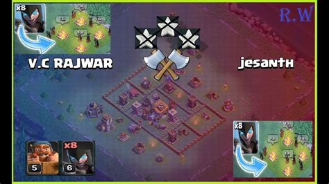 Anti Night Witch Base Builder Hall Clash Of Clan Latest Base Youtube