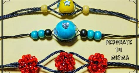 Decorate Tu Misma Pulsera Con Abalorios Muy Facil Con Videotutorial