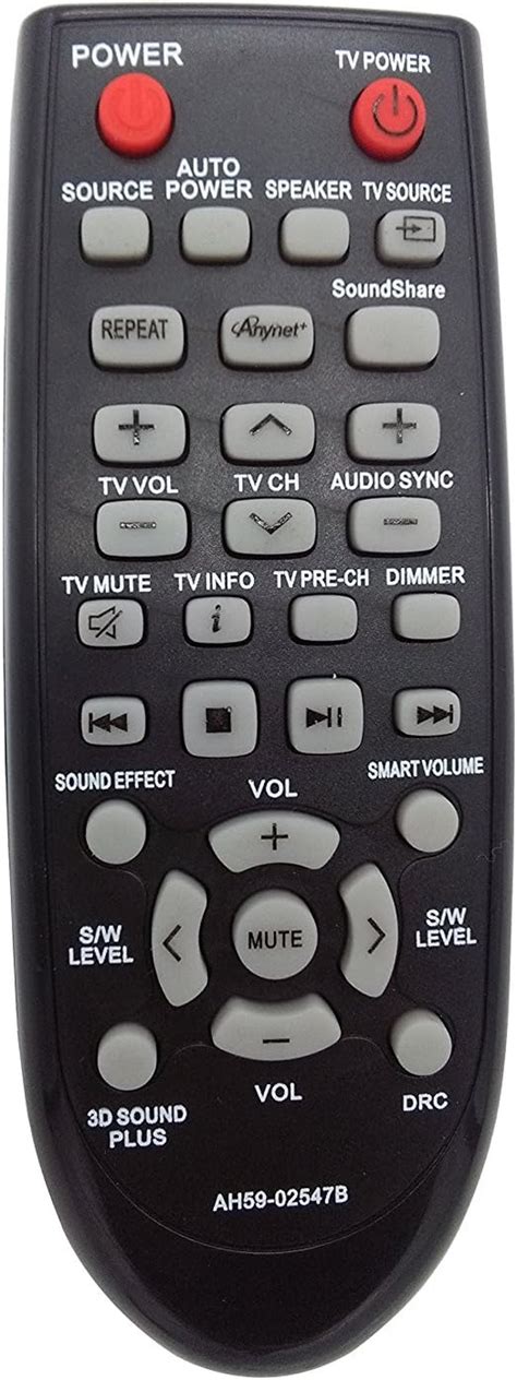 Amazon Ah B Soundbar Replacement Remote Control Compatible