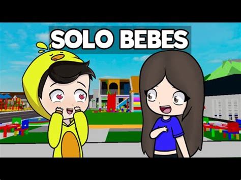 Creamos Un Brookhaven Solo Para Beb S Con Melina En Roblox Youtube