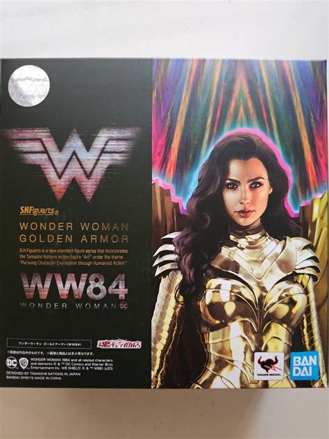 Shf Figuarts Wonder Woman Golden Armour Armor Dc Batman Hobbies