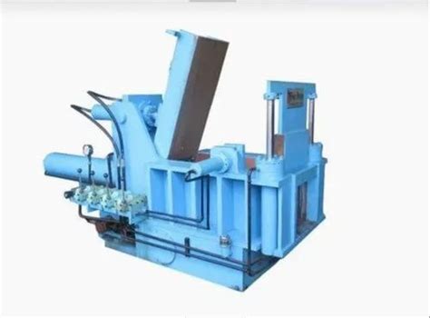 Mild Steel Hydraulic Double Compression Scrap Baling Press Capacity