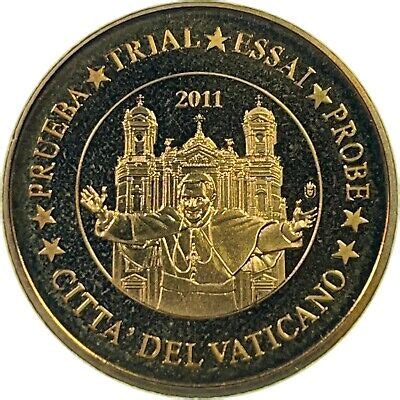 Vatican City Euro Cents Pope Benedict Xvi Charlemagne