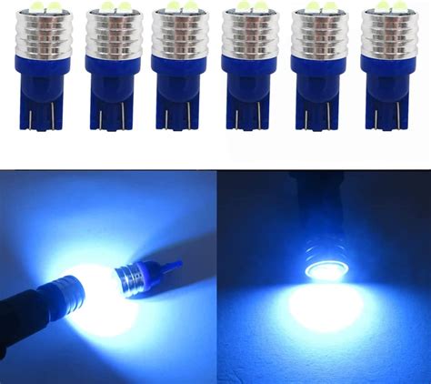 Amazon Wljh Pack Super Bright Ice Blue T Led Bulb W W