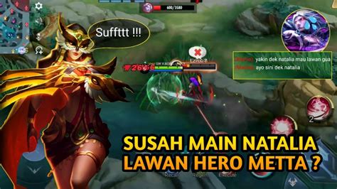 Natalia Exp Lane GamePlay Begini Cara Lawan Hero META Jadi Gak Berdaya