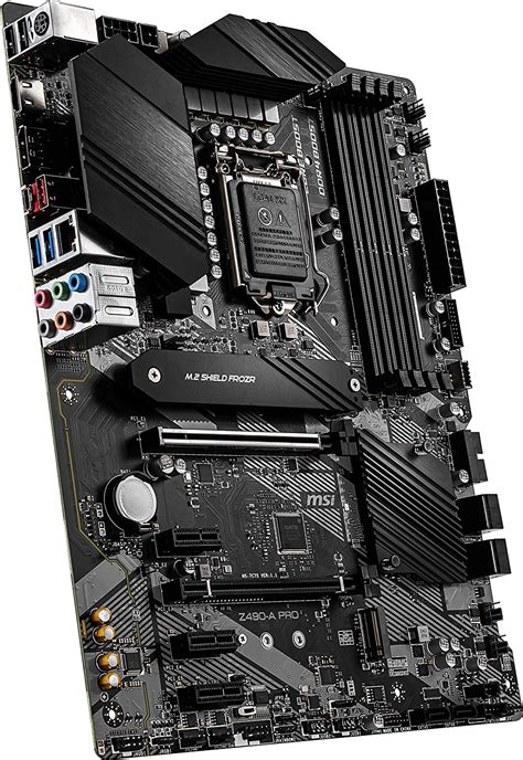 MSI Z490 A PRO ProSeries ATX Motherboard 10th Gen Intel Core LGA 1200