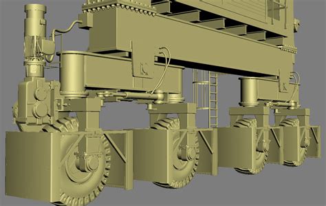 D Rubber Tyred Gantry Crane Terex