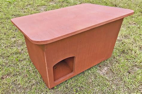 Duck Nesting Box Nesting Box 12mm Plywood Water Based Stain