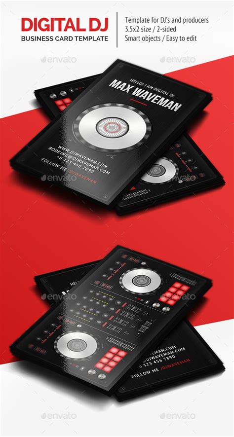 Dj Business Card Examples – Best Images Limegroup.org