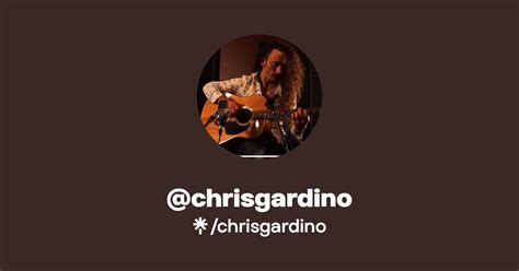 Chrisgardino Instagram Facebook Tiktok Linktree