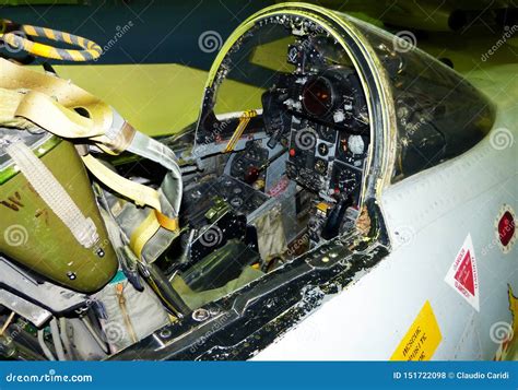 Close-up of Cockpit of F-4 Phantom, American Jet of the Vietnam War ...