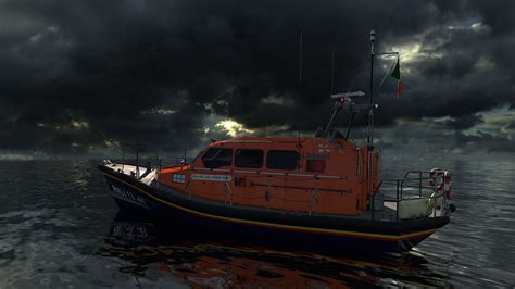 RNLI LIFEBOAT -SHANNON CLASS 3D model | CGTrader