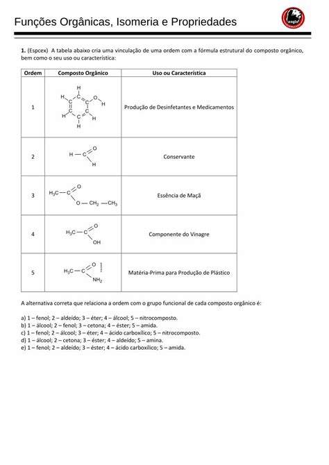 Pdf Fun Es Org Nicas Isomeria E Propriedadesangloguarulhos Br