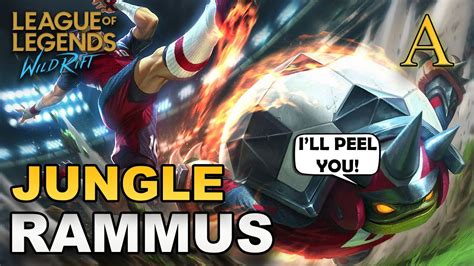 Rammus Is The Best Peeling Champ Protect Your Adc Jungle Gameplay