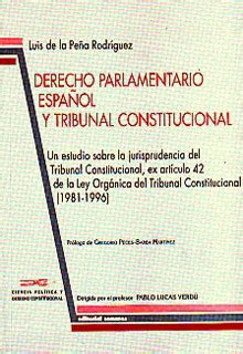 Librería Especializada Olejnik DERECHO PARLAMENTARIO ESPAñOL Y