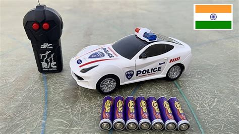 Police Car Unboxing Police Rc Car Unboxing And Review 3d Light