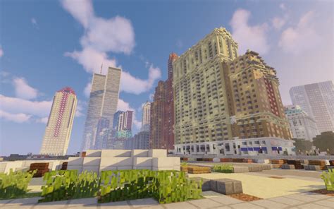 New York Midtown Manhattan Minecraft Telegraph