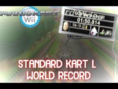 STANDARD KART L WORLD RECORD GCN Mario Circuit 1 50 814 Mario Kart